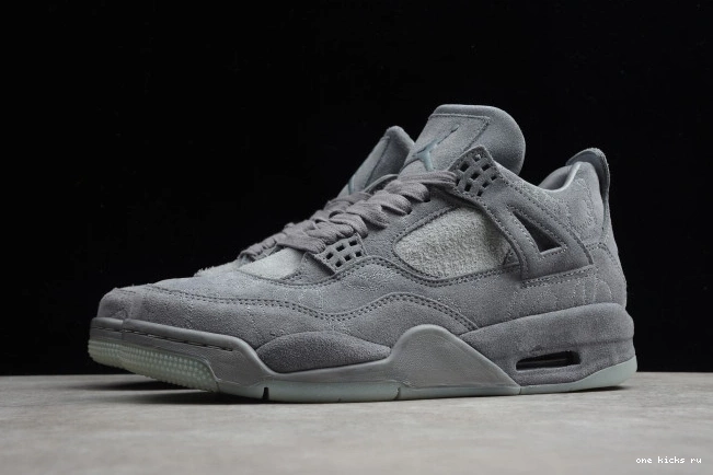 Rep KAWS Air Jordan Grey x Cool 4 930155-003 0814